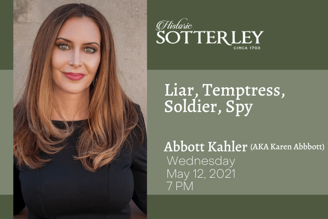 Speaker Series Liar Temptress Soldier Spy By Abbott Kahler Sotterley